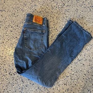 Levi's Blue Straight Jeans Classic Denim